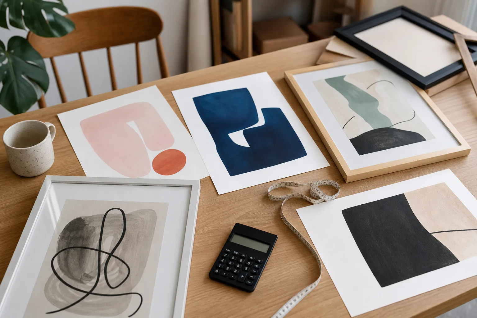 Redaktionell bild till guiden billiga posters