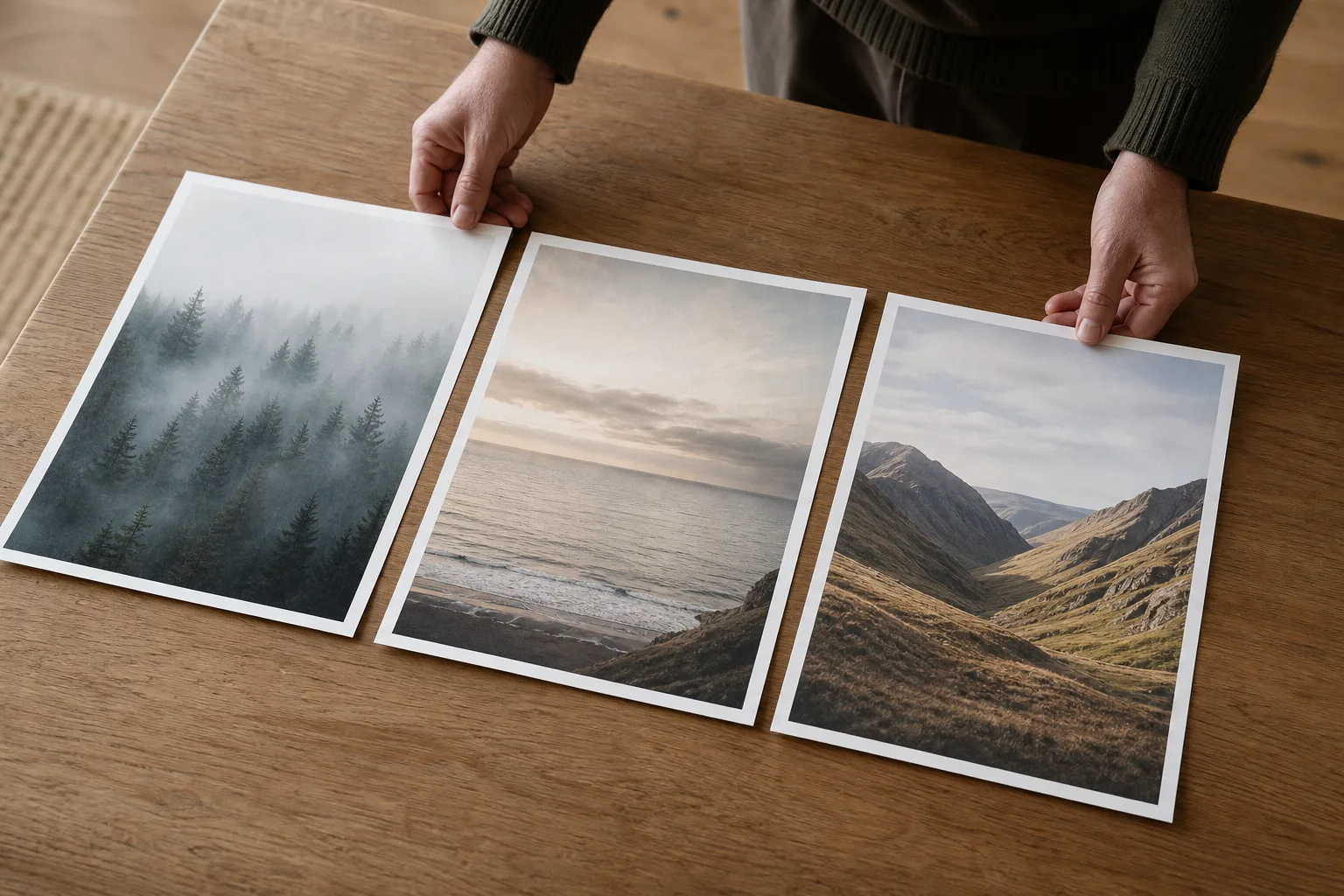 Redaktionell bild till guiden natur- och landskapsposter till hemmet