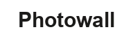 Photowall logotyp