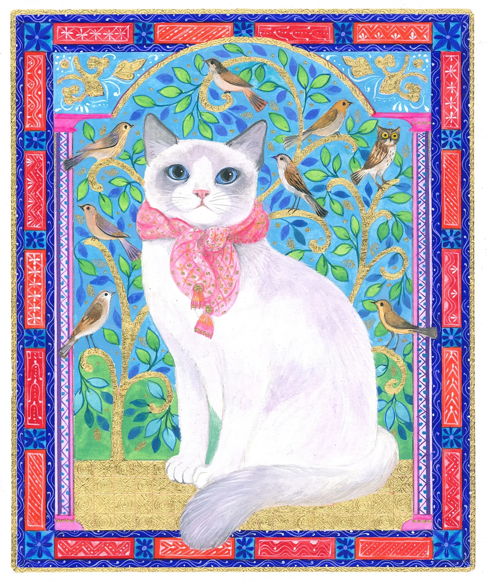 An Elegant Pussycat Poster och Canvastavla
